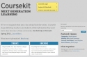 Captura del sitio Coursekit.com