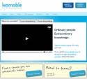 Captura del sitio Learnable.com