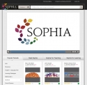 Captura del sitio Sophia.org